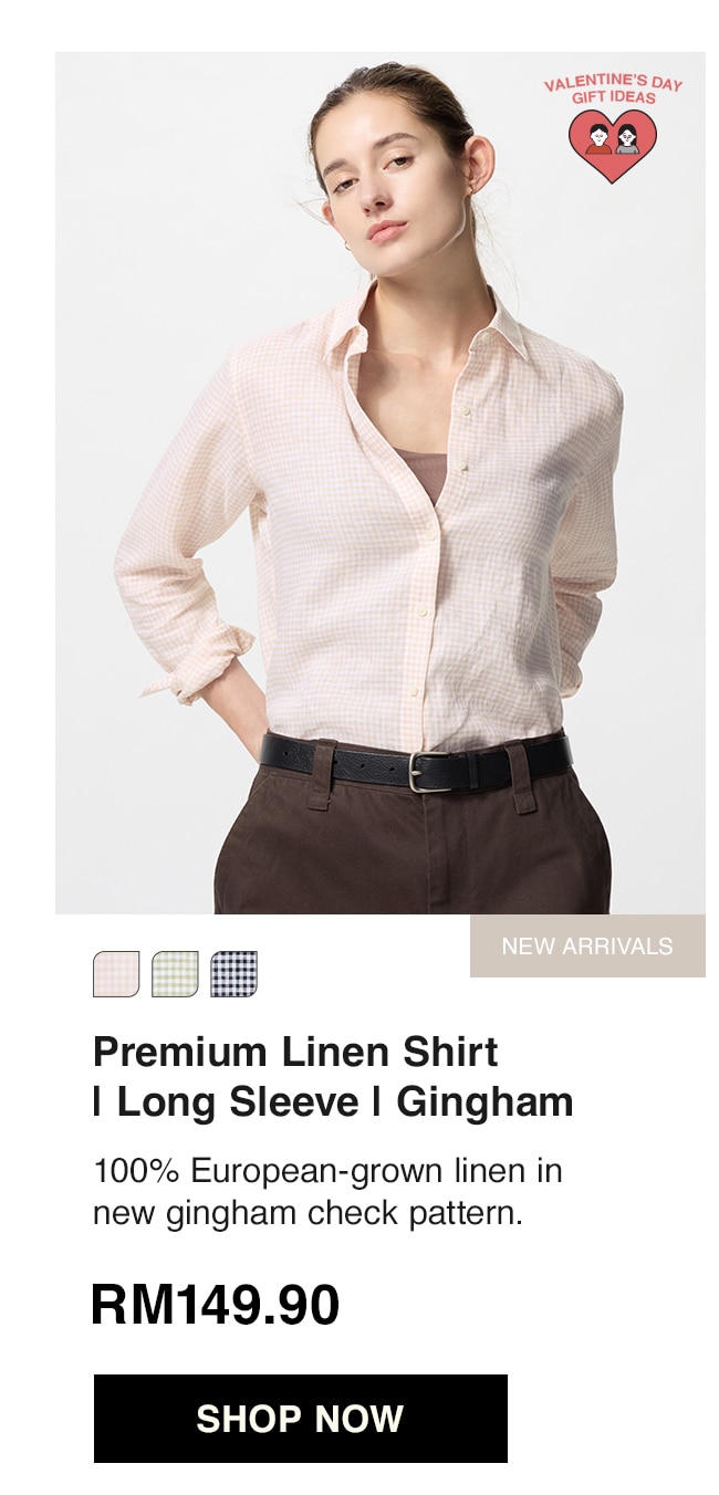 Premium Linen Shirt Gingham