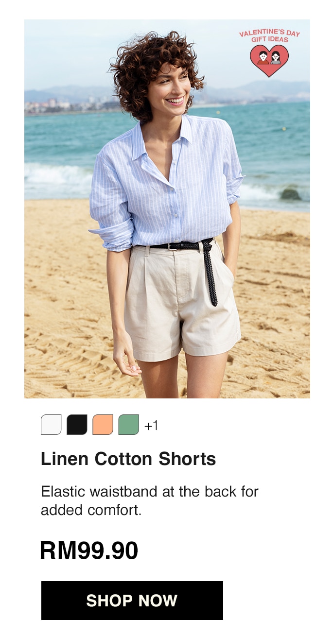 Linen Cotton Shorts