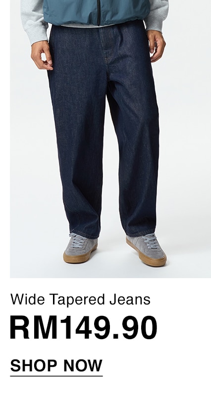 Wide Tapered Jeans