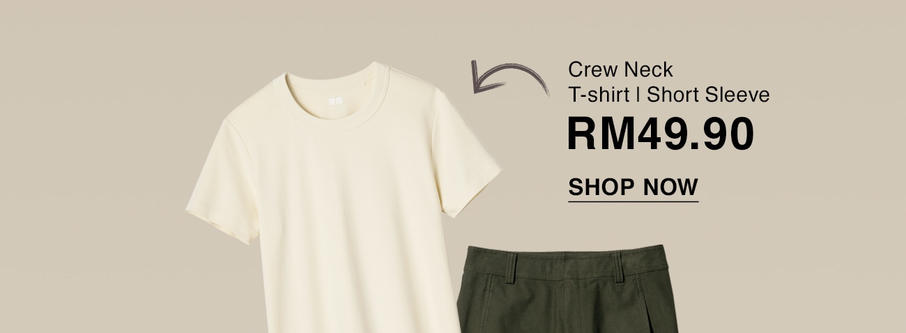 Crew Neck T-shirt | Short Sleeve