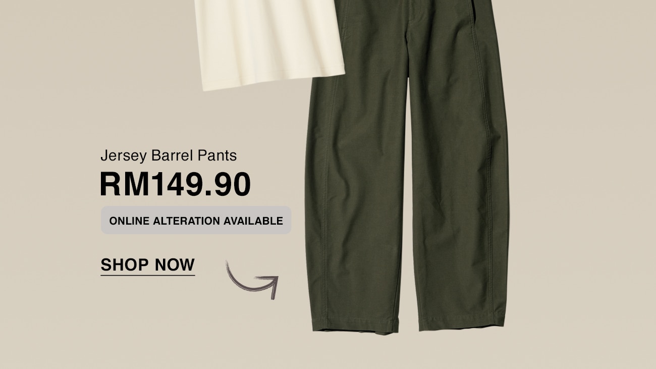 Jersey Barrel Pants