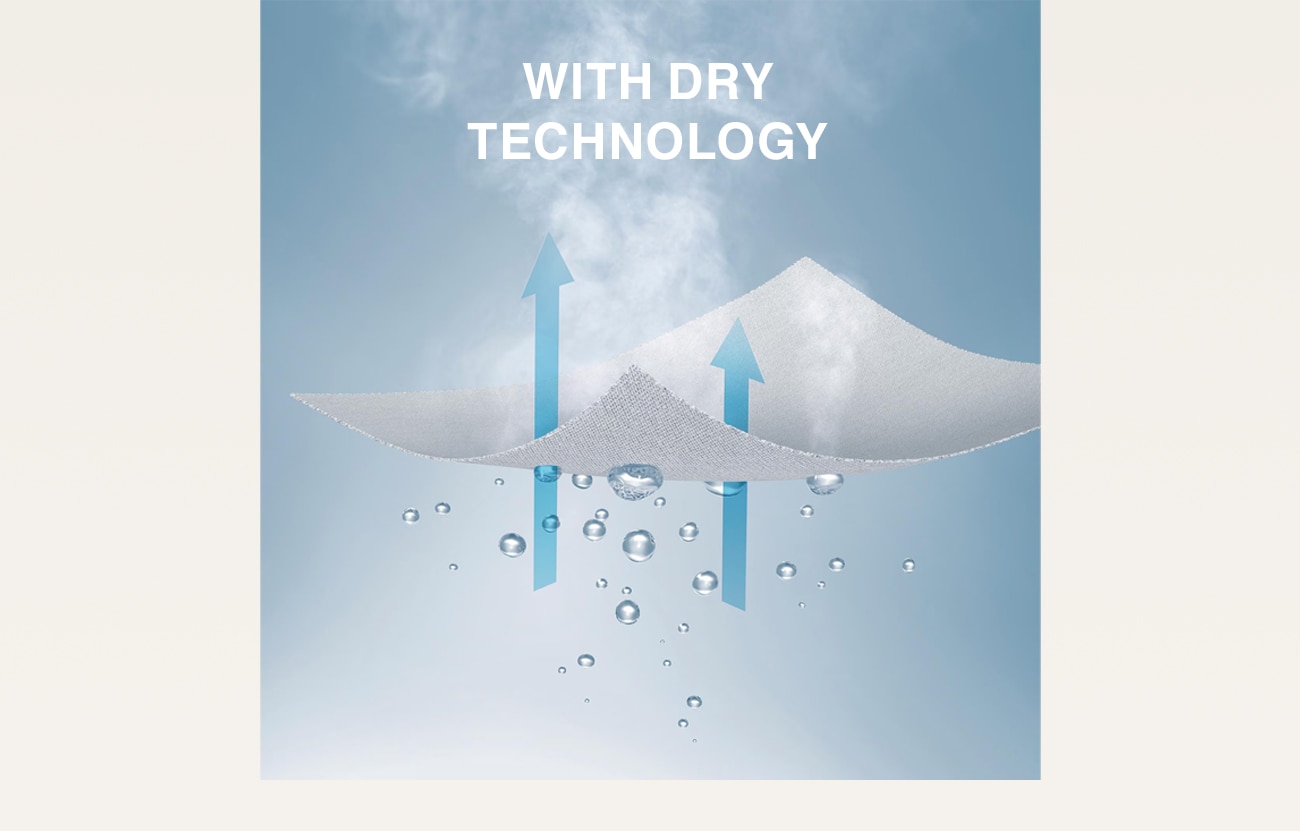 WITH DRY TECHNOLOGY