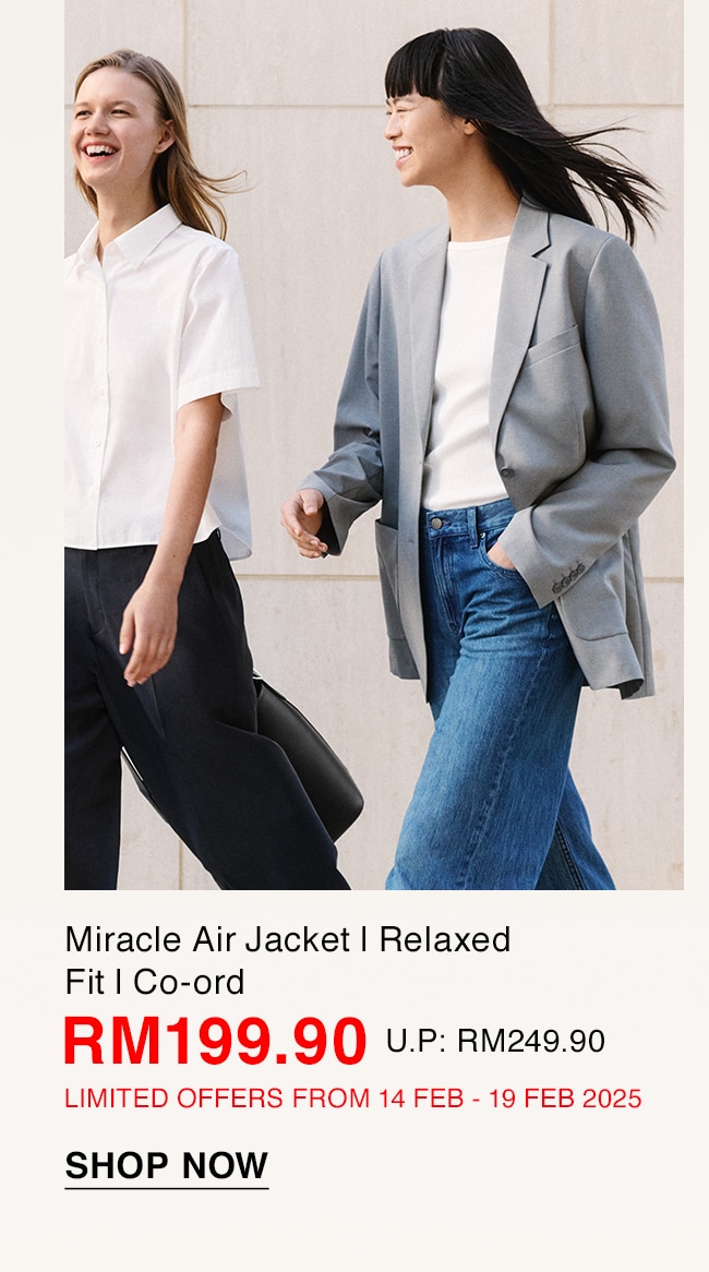 Miracle Air Jacket | Relaxed Fit | Co-ord