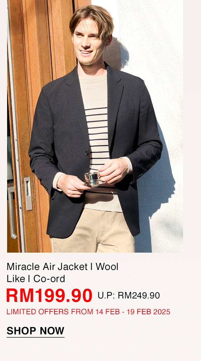 Miracle Air Jacket | Wool Like | Co-ord