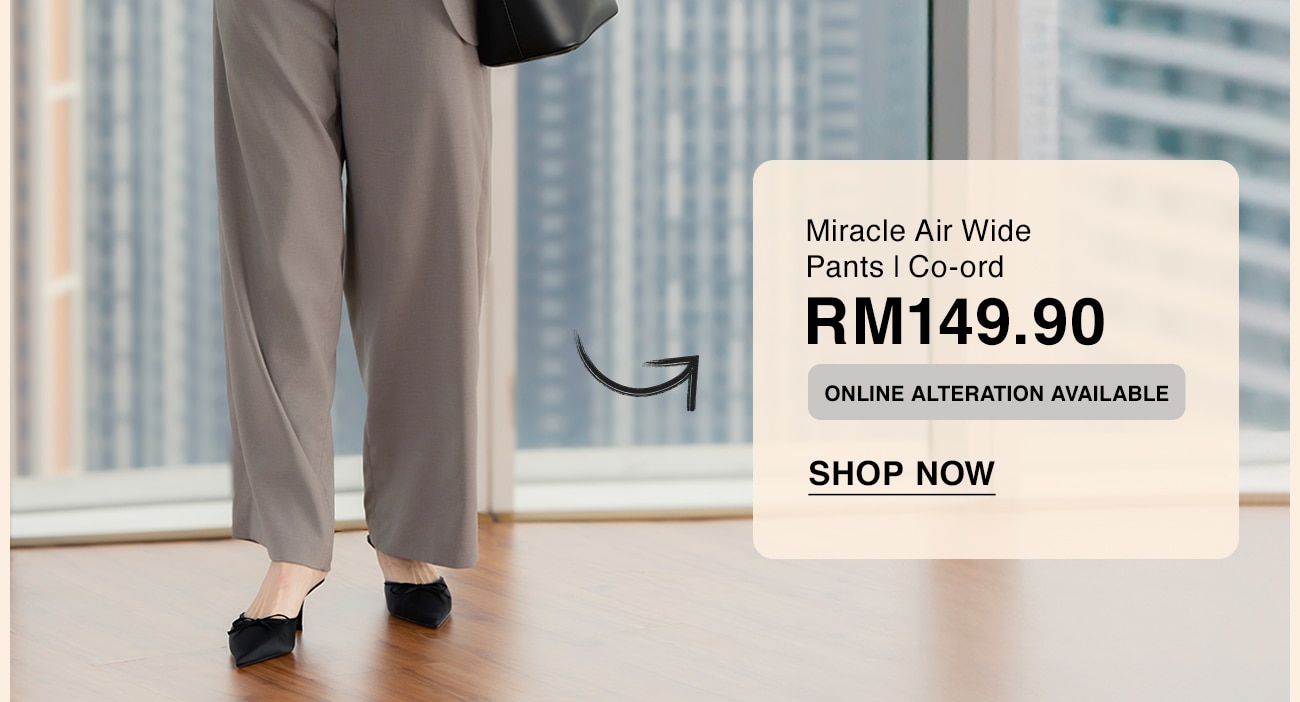 Miracle Air Wide Pants | Co-ord