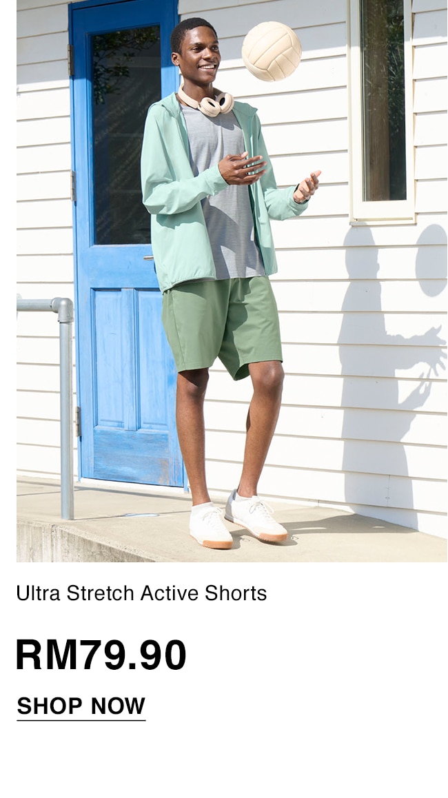 Ultra Stretch Active Shorts