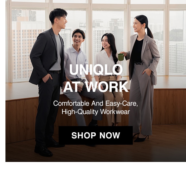 UNIQLO AT WORK BANNER