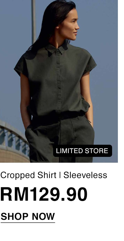 Cropped Shirt | Sleeveless