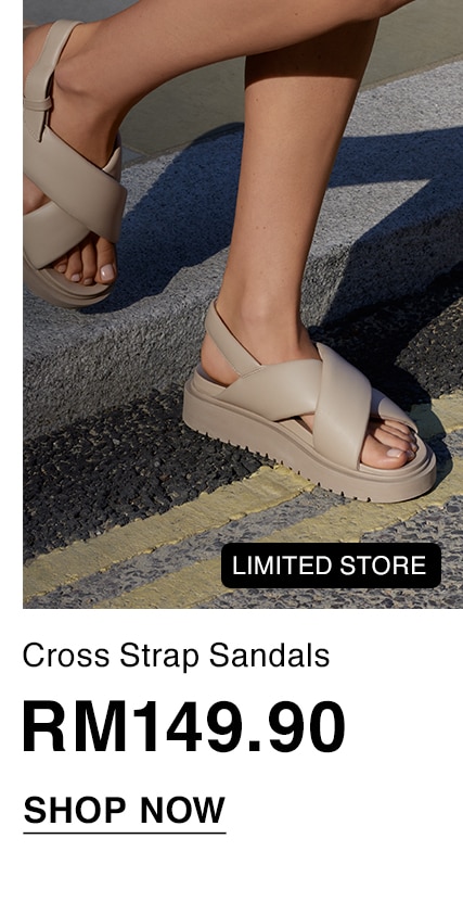 Cross Strap Sandals