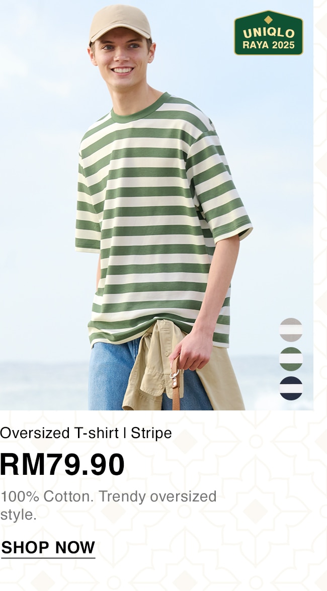 Oversized T-shirt | Stripe