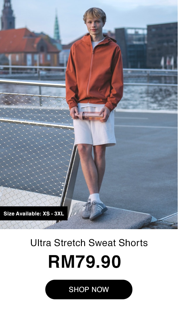 Ultra Stretch Sweat Shorts
