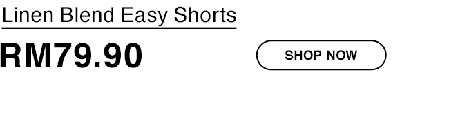 Linen Blend Easy Shorts