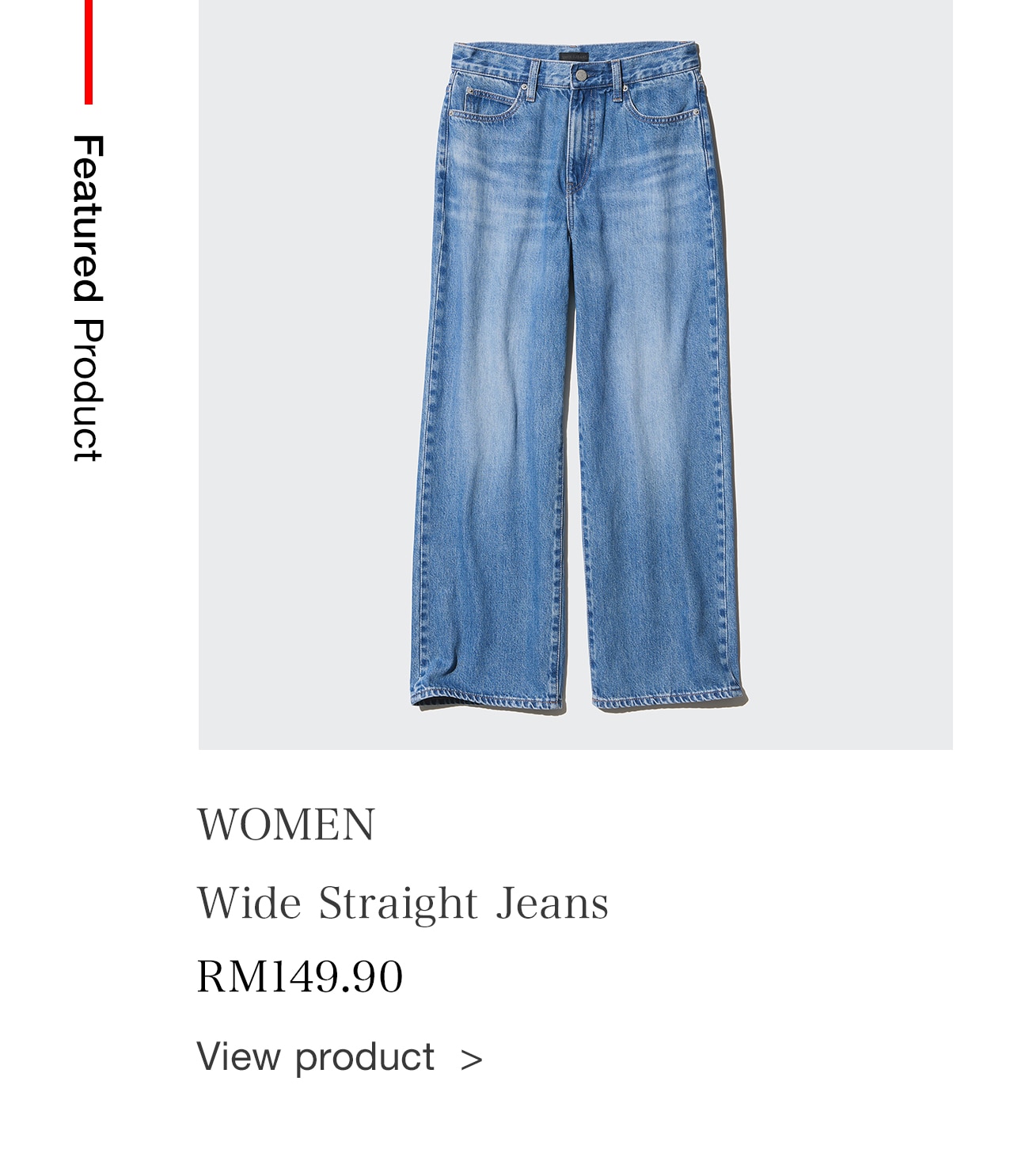 Wide Straight Jeans
