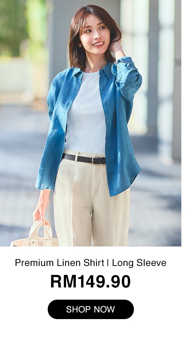 Premium Linen Shirt | Long Sleeve