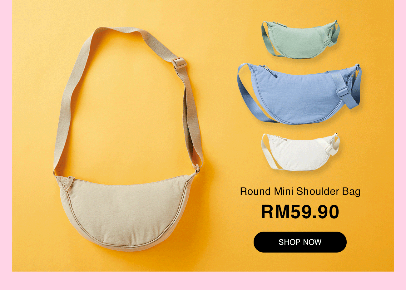 Round Mini Shoulder Bag