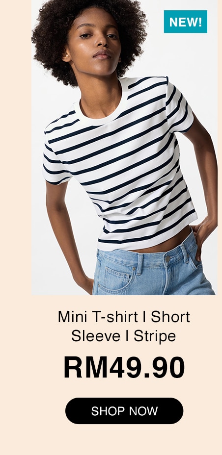 Mini T-shirt | Short Sleeve | Stripe