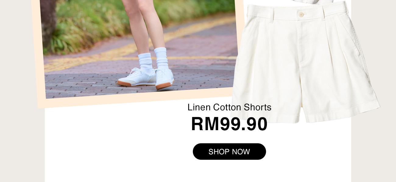 Linen Cotton Shorts