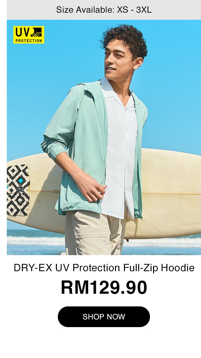 DRY-EX UV Protection Full-Zip Hoodie