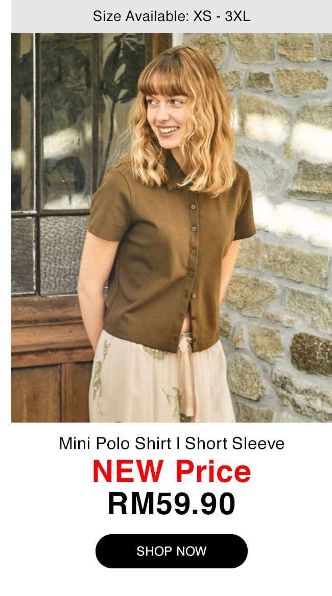 Mini Polo Shirt | Short Sleeve