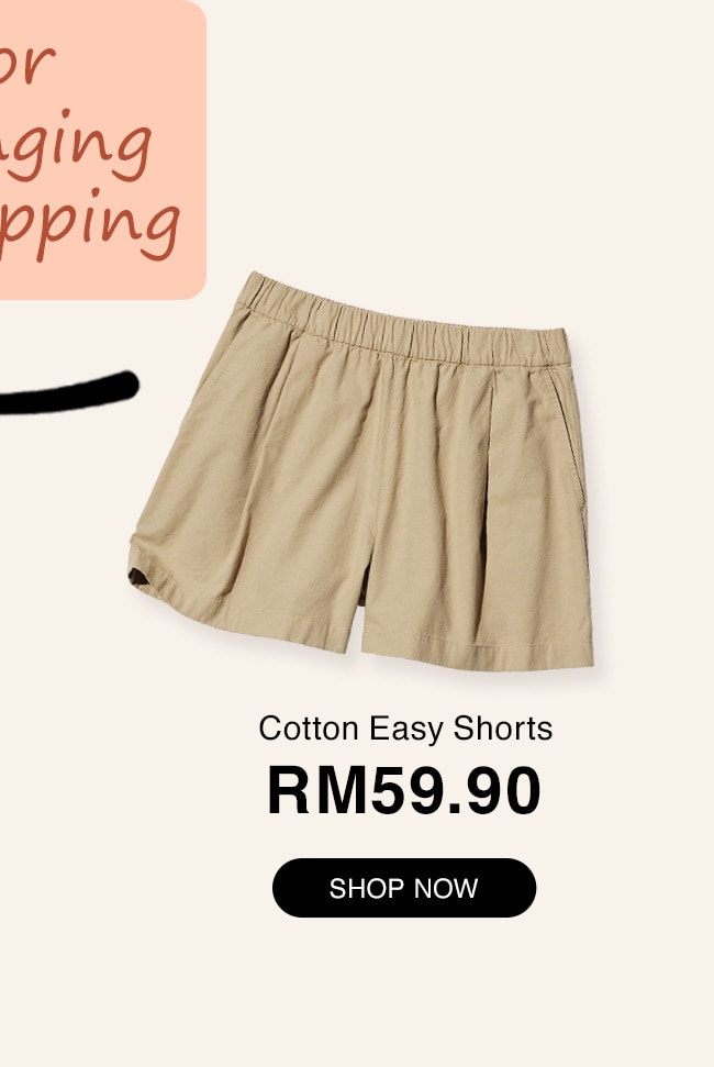 Cotton Easy Shorts