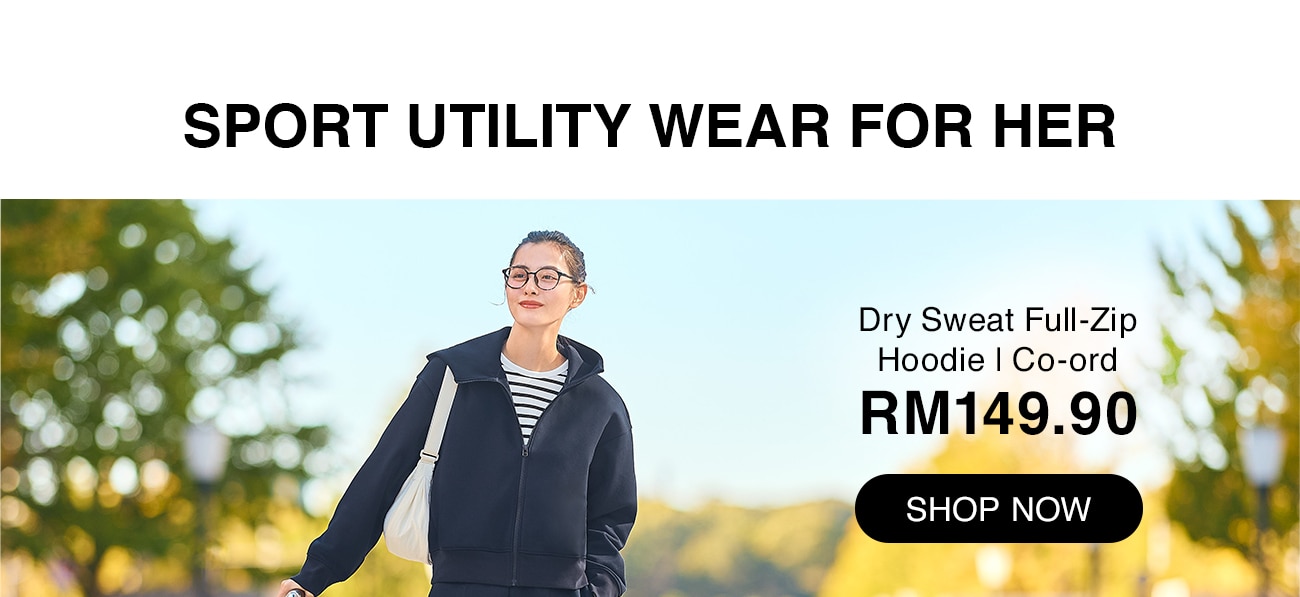 Dry Sweat Full-Zip Hoodie | Co-ord