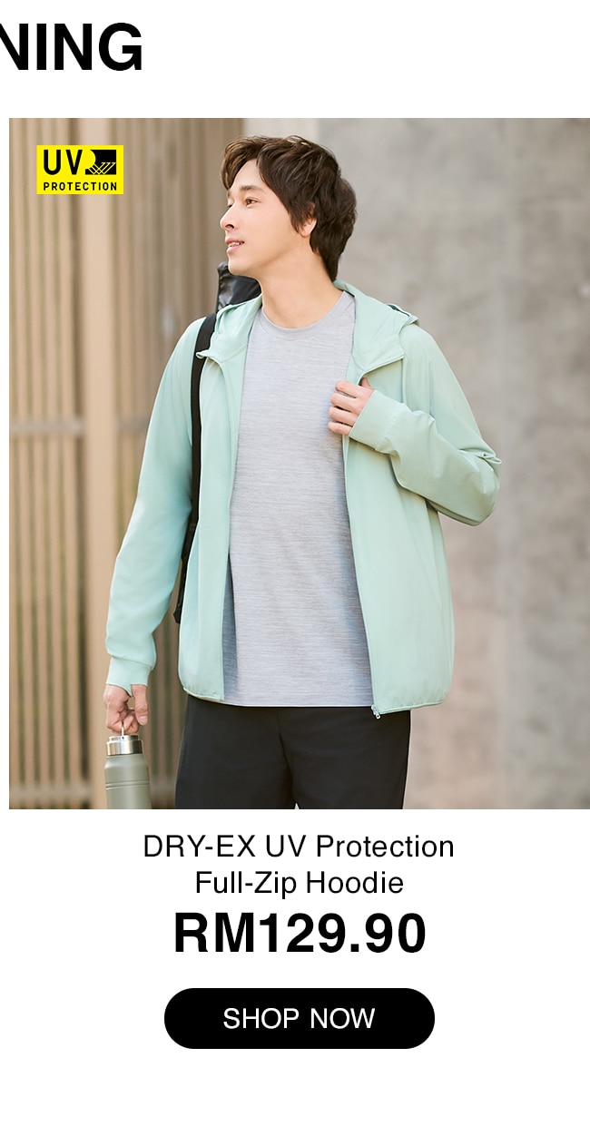 DRY-EX UV Protection Full-Zip Hoodie