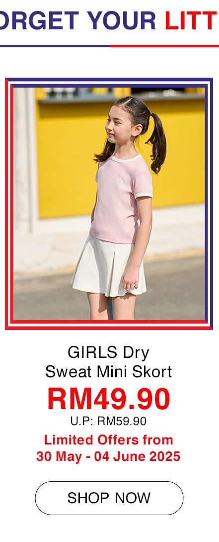 GIRLS Dry Sweat Mini Skort