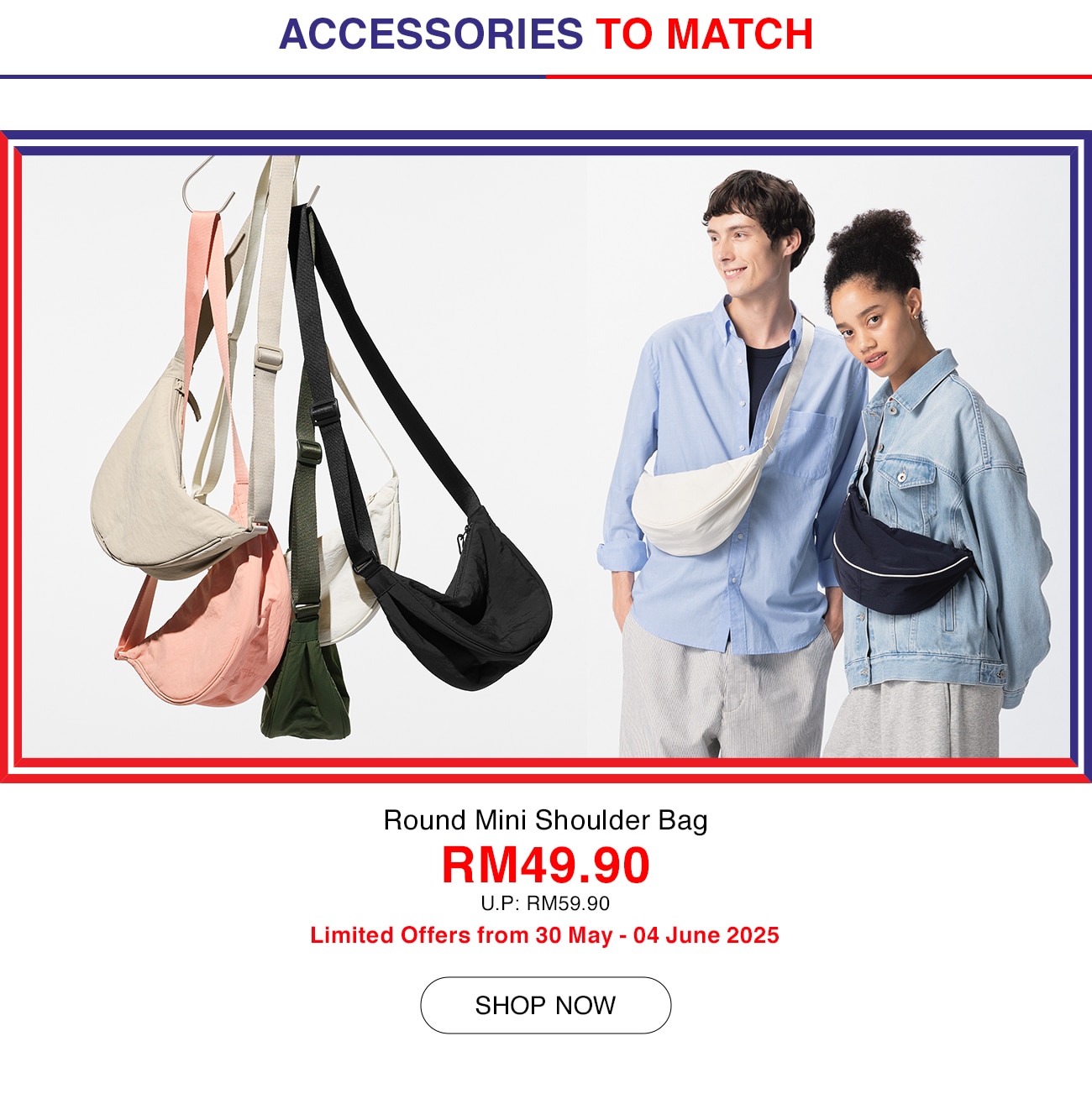 Round Mini Shoulder Bag