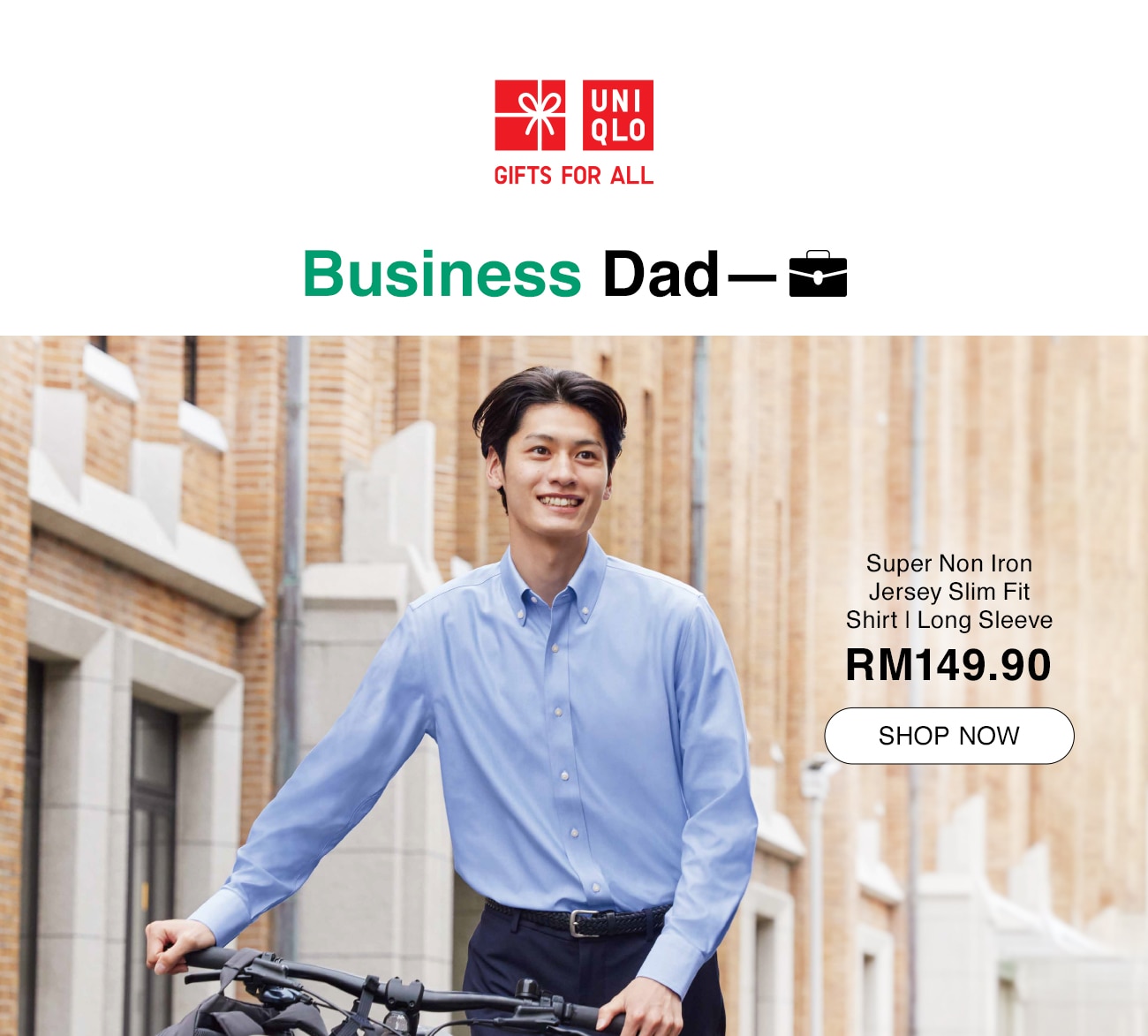 Super Non Iron Jersey Slim Fit Shirt | Long Sleeve