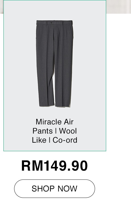 Miracle Air Pants | Wool Like | Co-ord