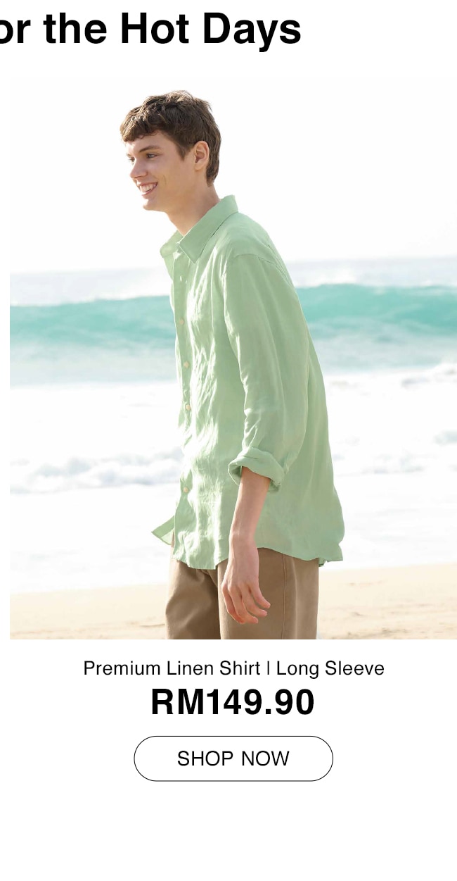 Premium Linen Shirt | Long Sleeve