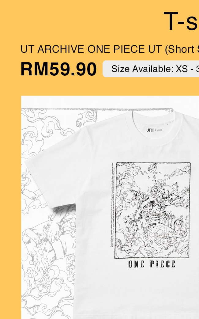 UT ARCHIVE ONE PIECE UT (Short Sleeve Graphic T-shirt)