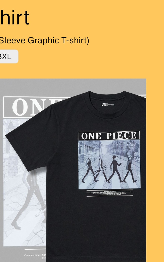 UT ARCHIVE ONE PIECE UT (Short Sleeve Graphic T-shirt)