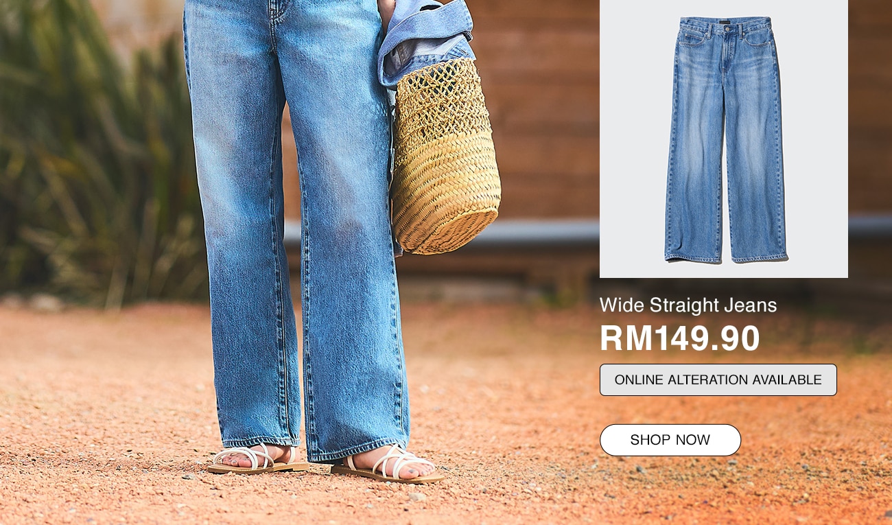 Wide Straight Jeans
