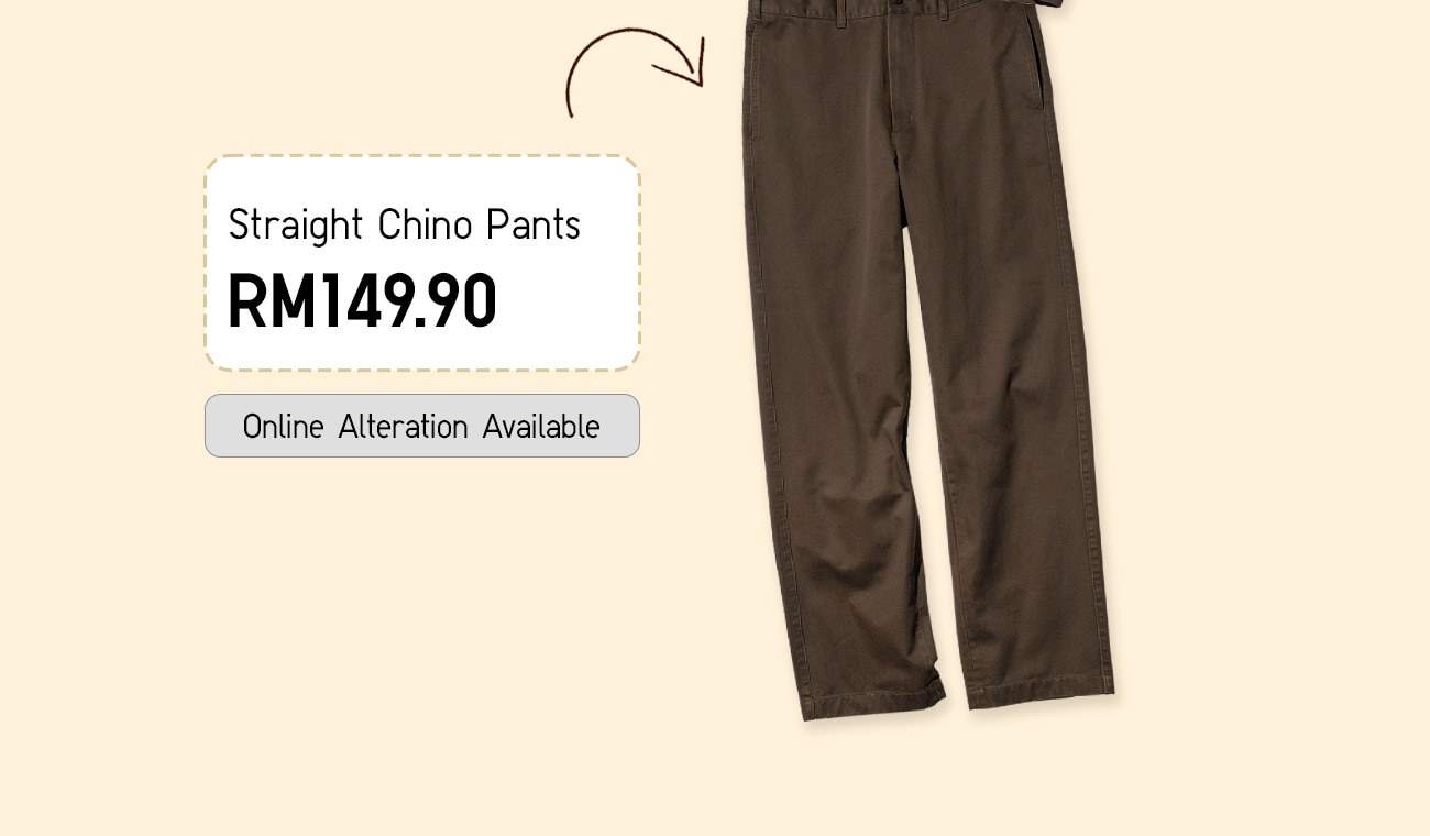 Straight Chino Pants