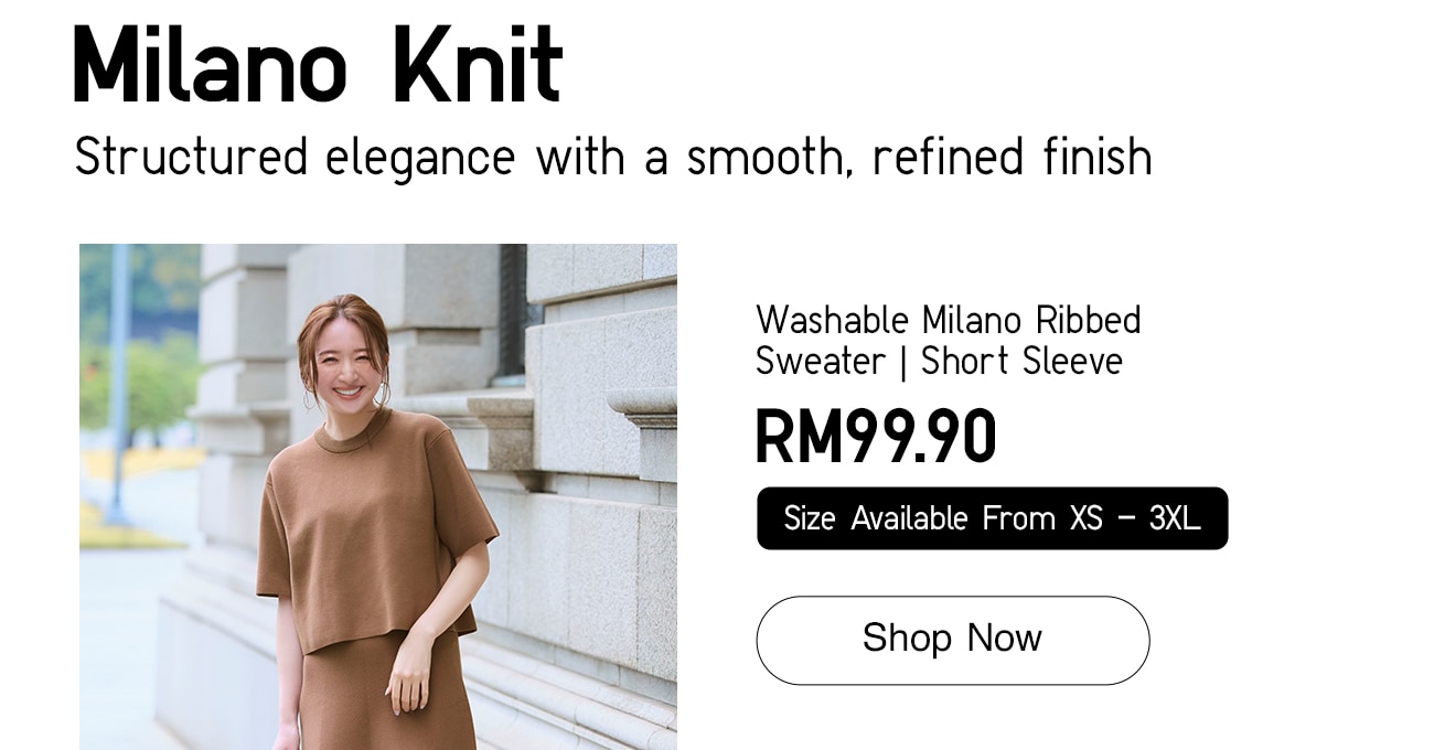 Washable Milano Ribbed Sweater | Short Sleeve