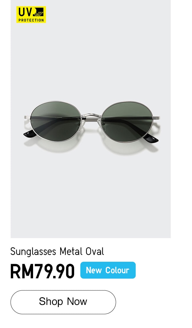 Sunglasses Metal Oval