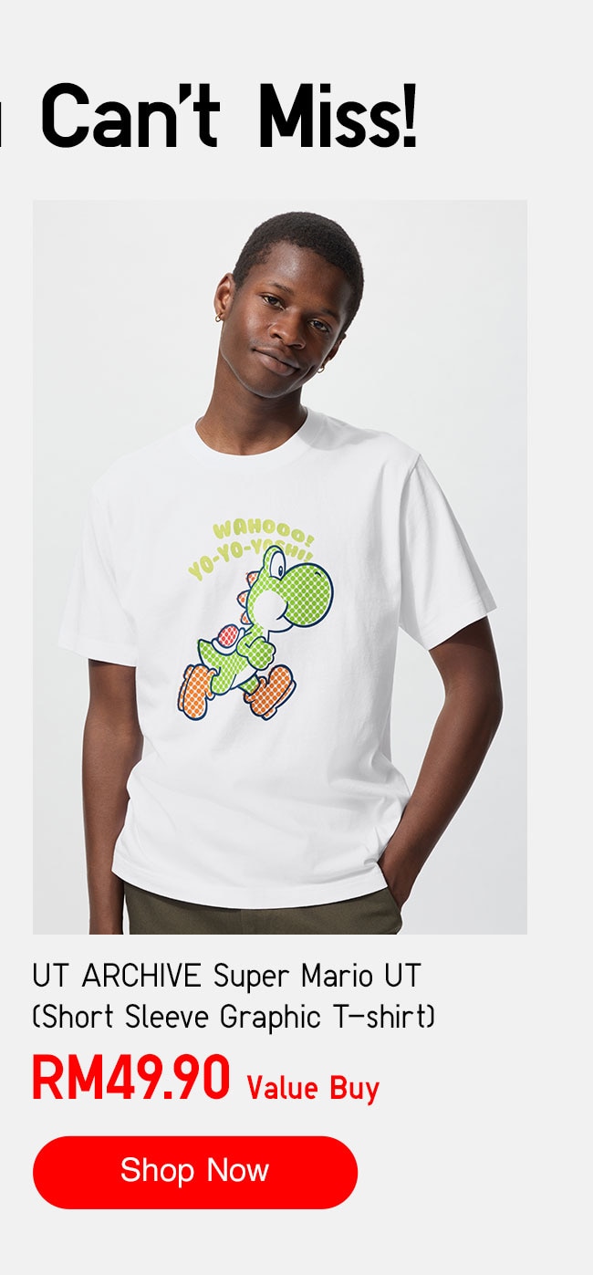UT ARCHIVE Super Mario UT (Short Sleeve Graphic T-shirt)
