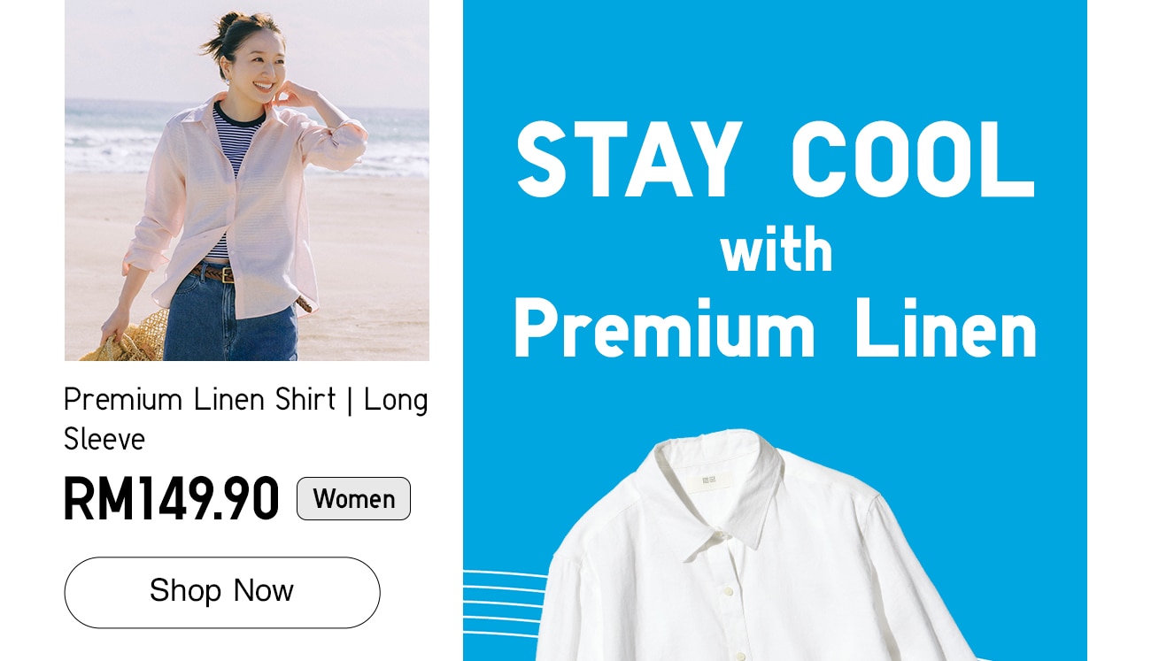 WOMEN Premium Linen Shirt | Long Sleeve