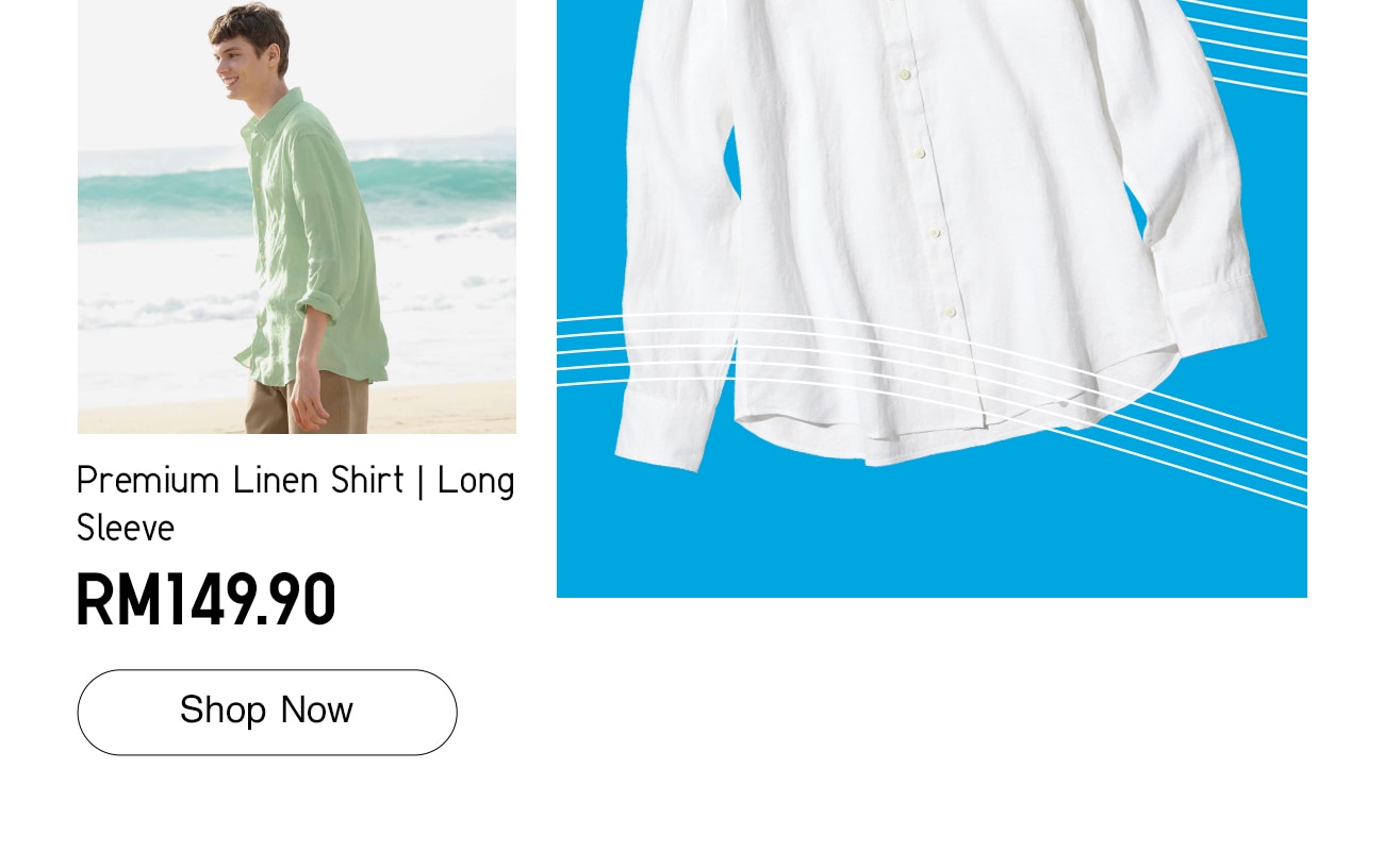 MEN Premium Linen Shirt | Long Sleeve