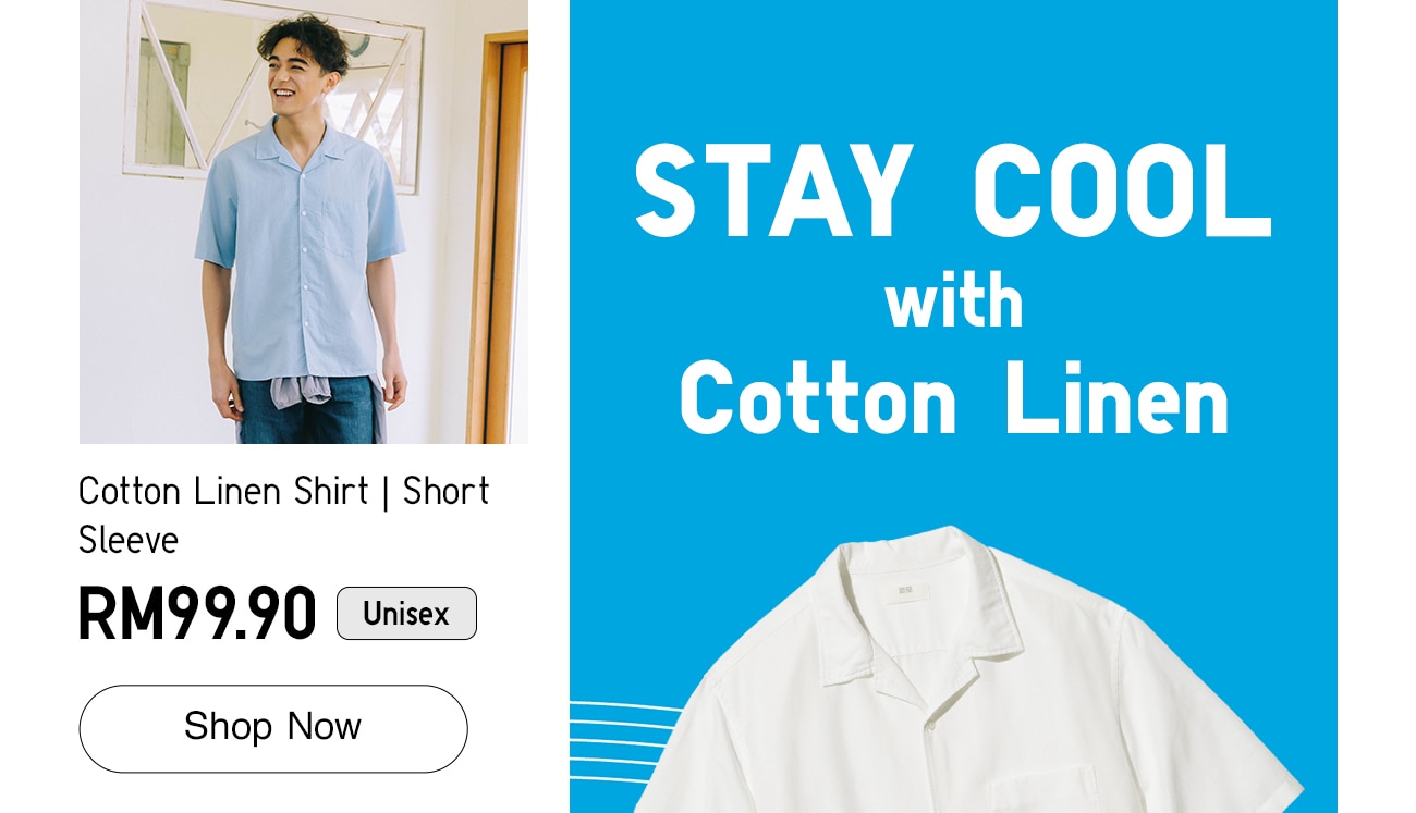 Cotton Linen Shirt | Short Sleeve