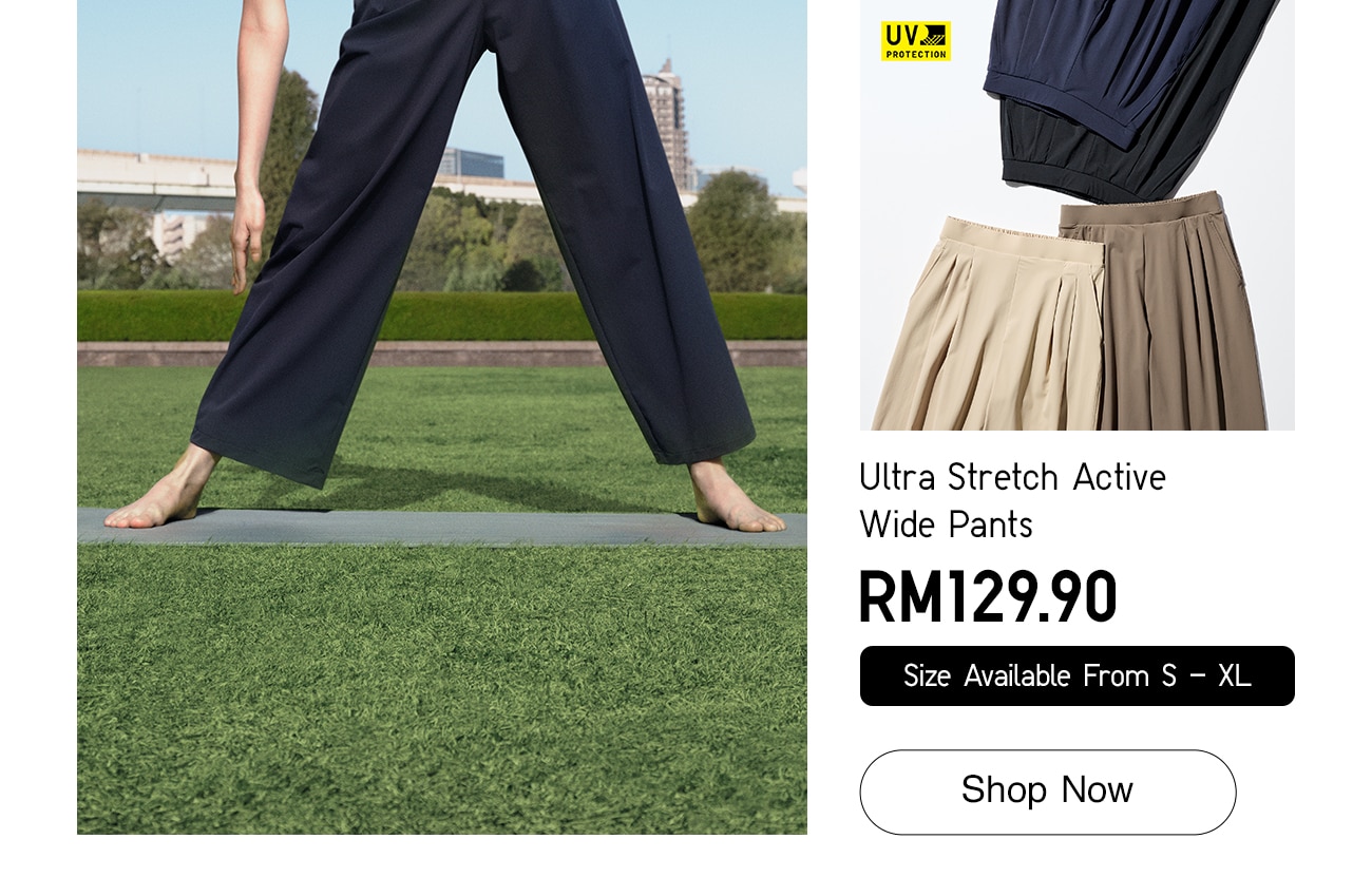 Ultra Stretch Active Wide Pants