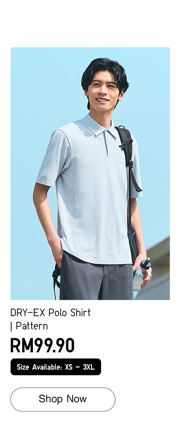 DRY-EX Polo Shirt | Pattern