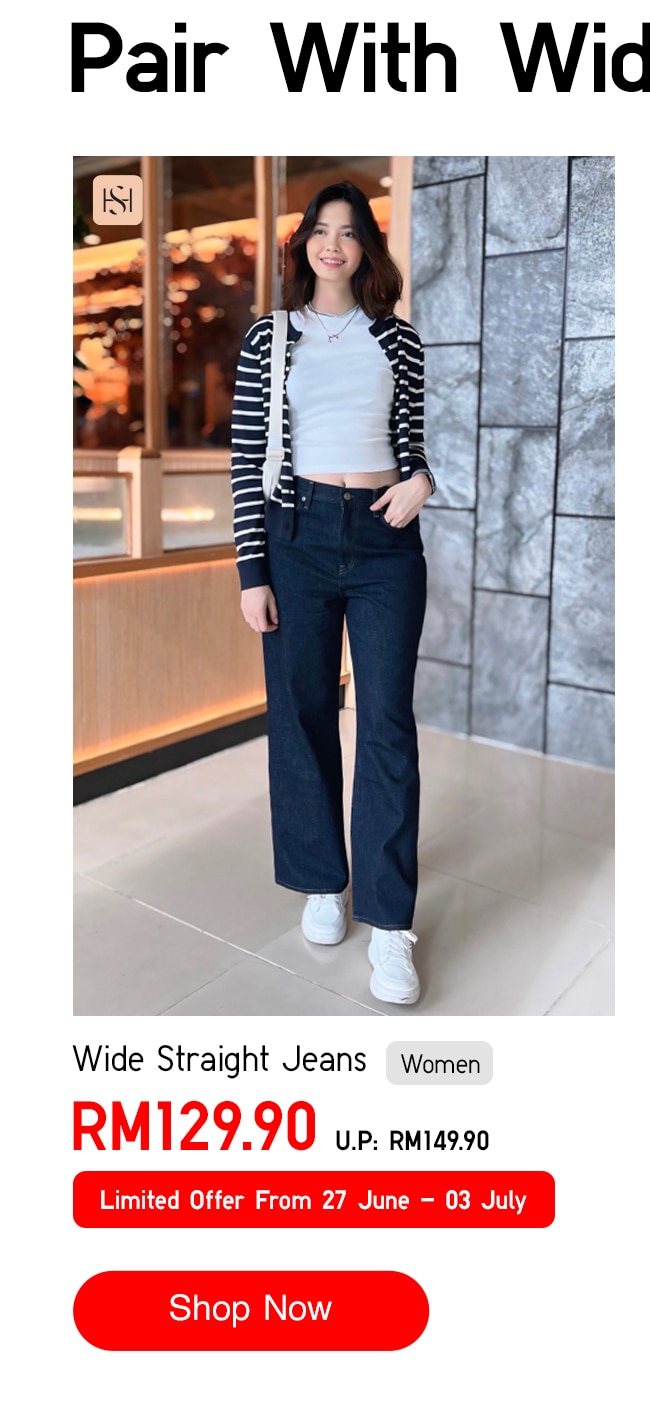 Wide Straight Jeans