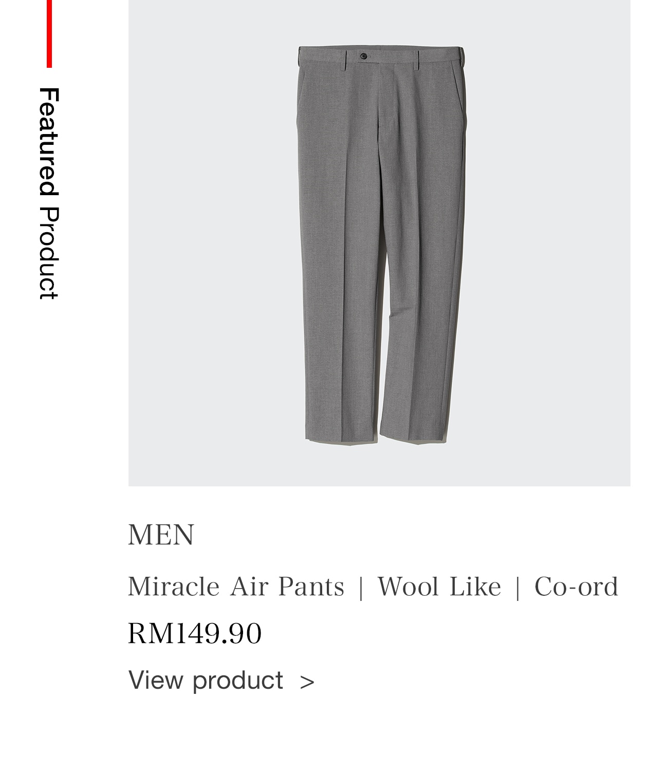 Miracle Air Pants | Wool Like | Co-ord