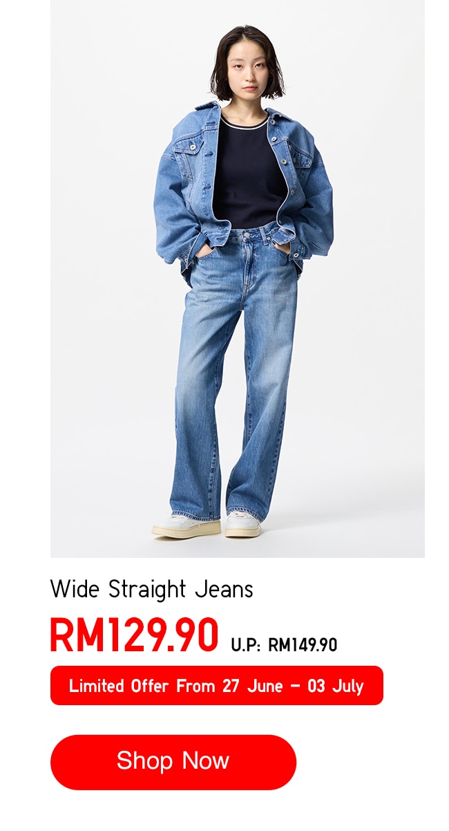 Wide Straight Jeans