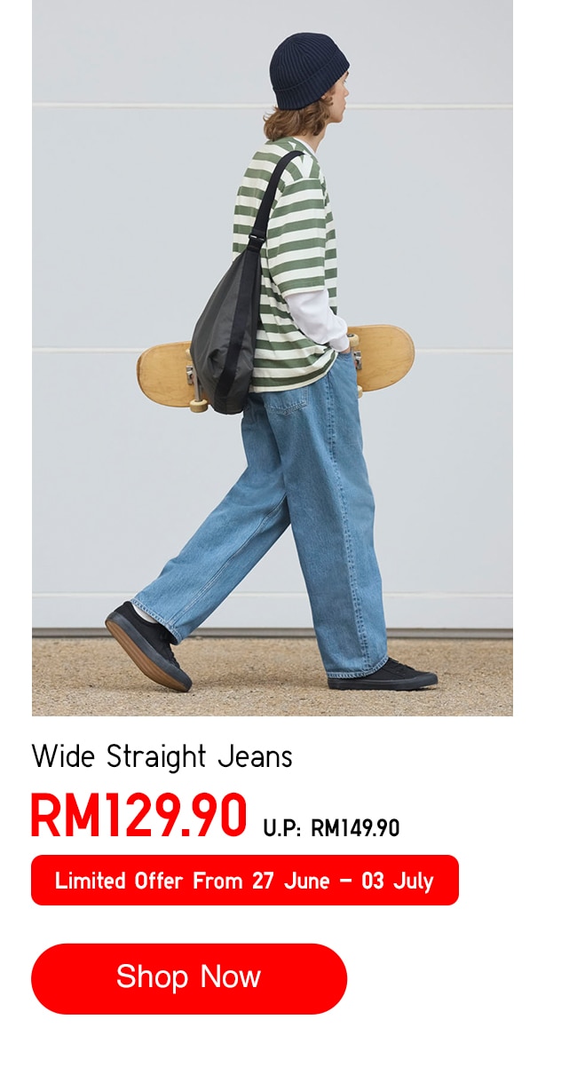 Wide Straight Jeans