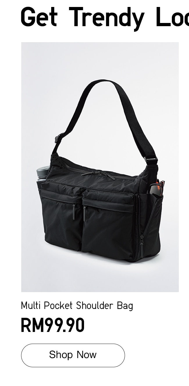 Multi Pocket Shoulder Bag