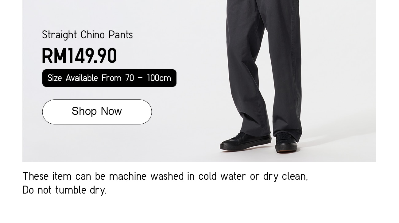 Straight Chino Pants
