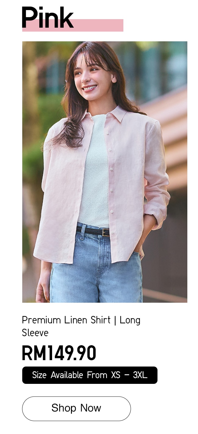 Premium Linen Shirt | Long Sleeve